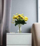 flower bunch yellow color 14'' china 876-48