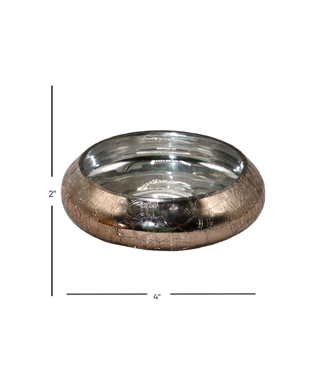 cracker bowl copper 2"x4" china d220