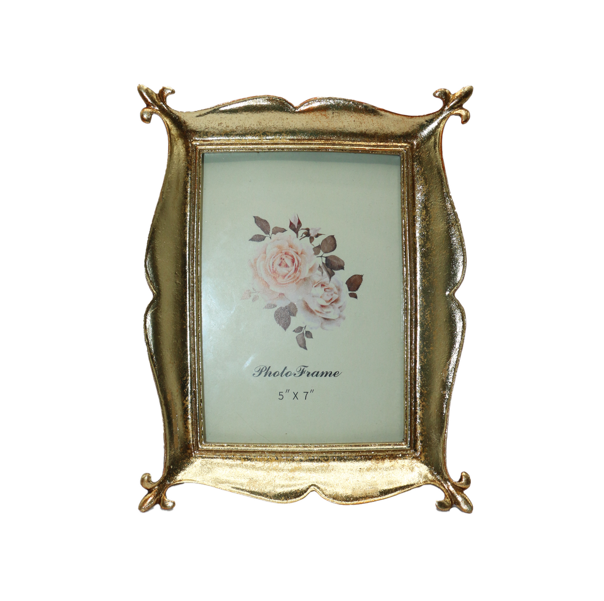 photo frame golden 5x7