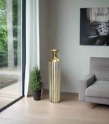 metal vase small 28''x6'' d937 china