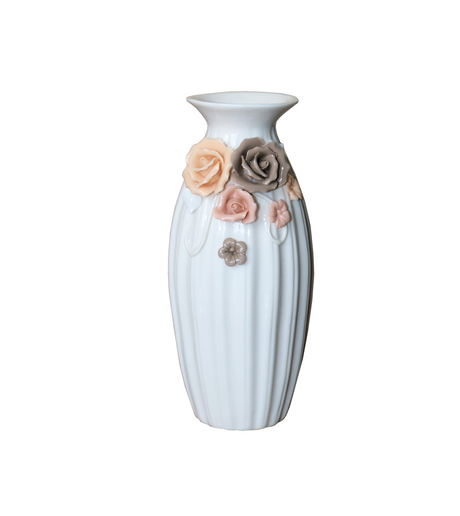 ceramic vase embosed china