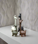 ceramic giraffe family china d336