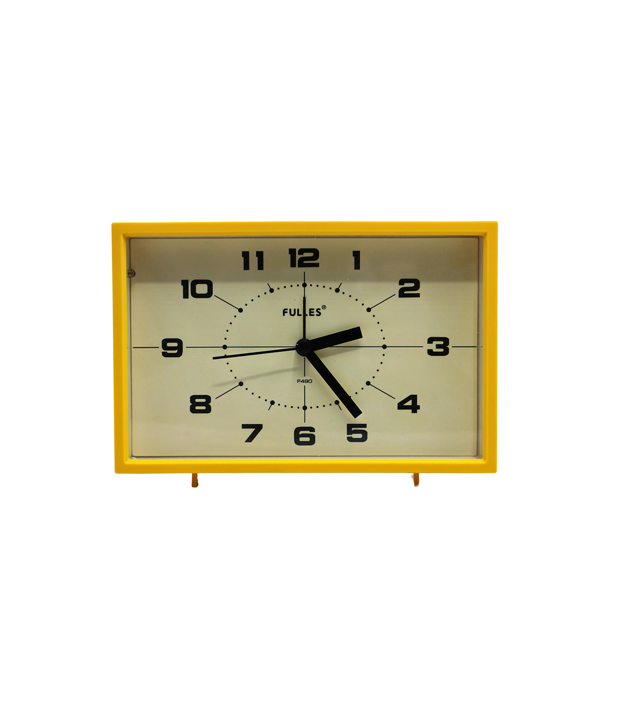 alarm clock black rectangle china f490