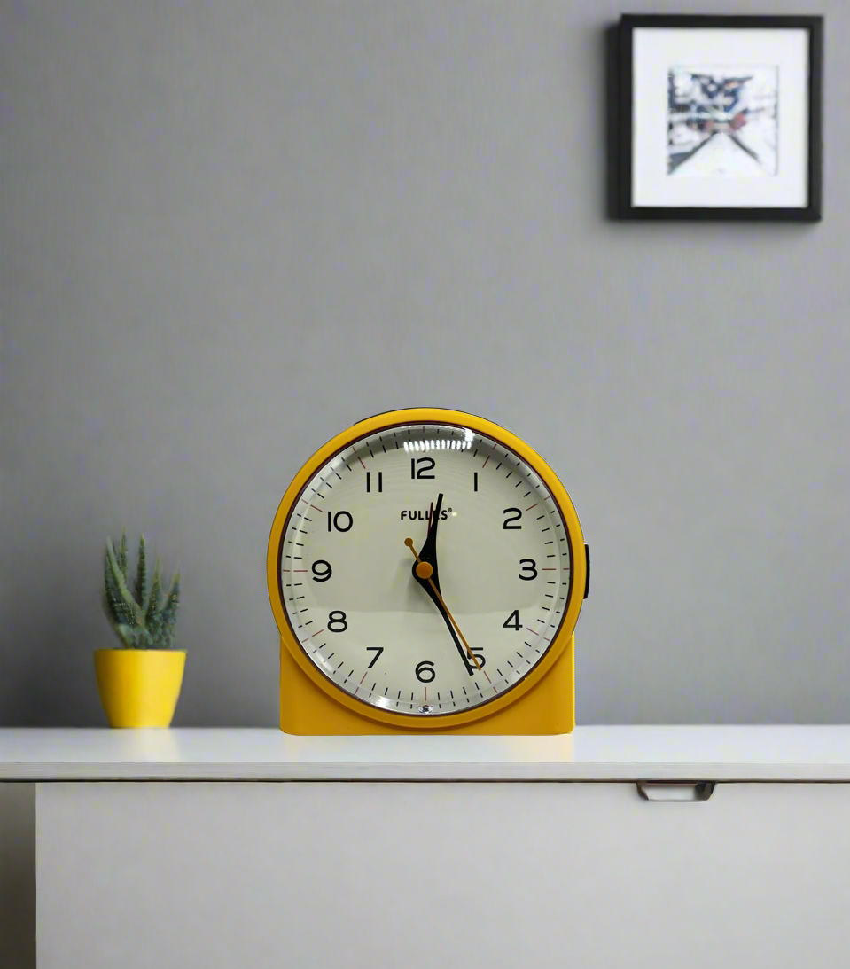 alarm clock yellow china f480