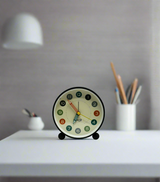 alarm clock black china