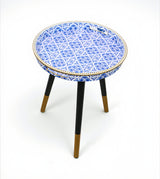decoration table round fancy china 19.5x15.5
