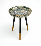 decoration table round fancy china 19.5x15.5