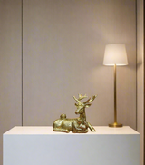 statue deer golden decorative 1190 6.5x8.5