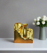 ceramic golden vase china