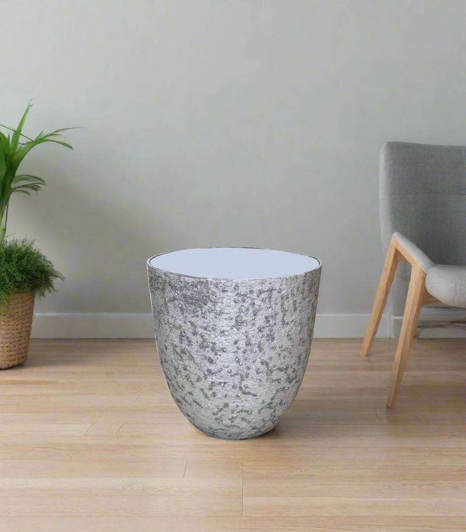 fiber planter grey china 975