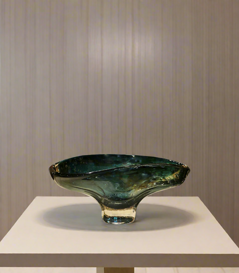 glass bowl oval china xb039