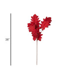 branch paper leaf red 38'' china