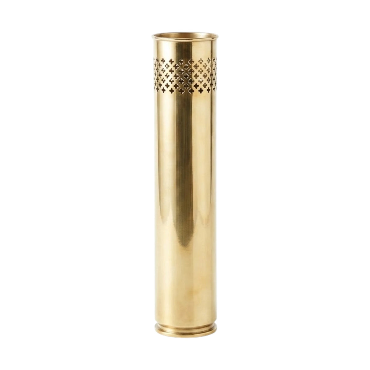 metal vase golden net small