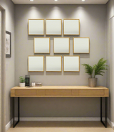 wall mirror 9 block godlen china(8"x8")