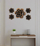 antique flower motif 5pc china(10"x10")(5"x5")