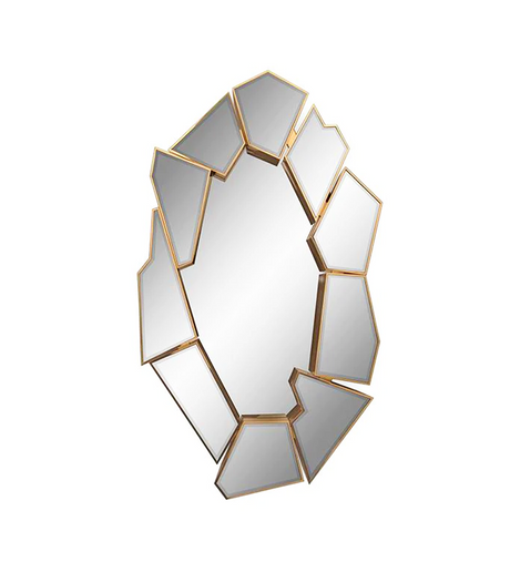 wall mirror 10 segment antique china t9003