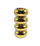 ceramic vase 1pc golden china 343