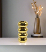 ceramic vase 1pc golden china 343