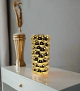 ceramic vase 1pc golden china 337