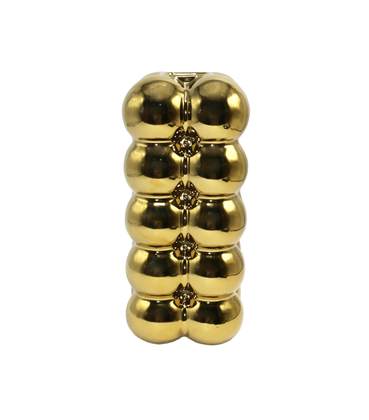 ceramic vase 1pc golden china 340