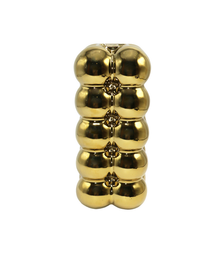 ceramic vase 1pc golden china 340
