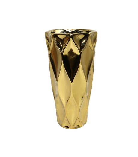ceramic vase 1pc golden china 365