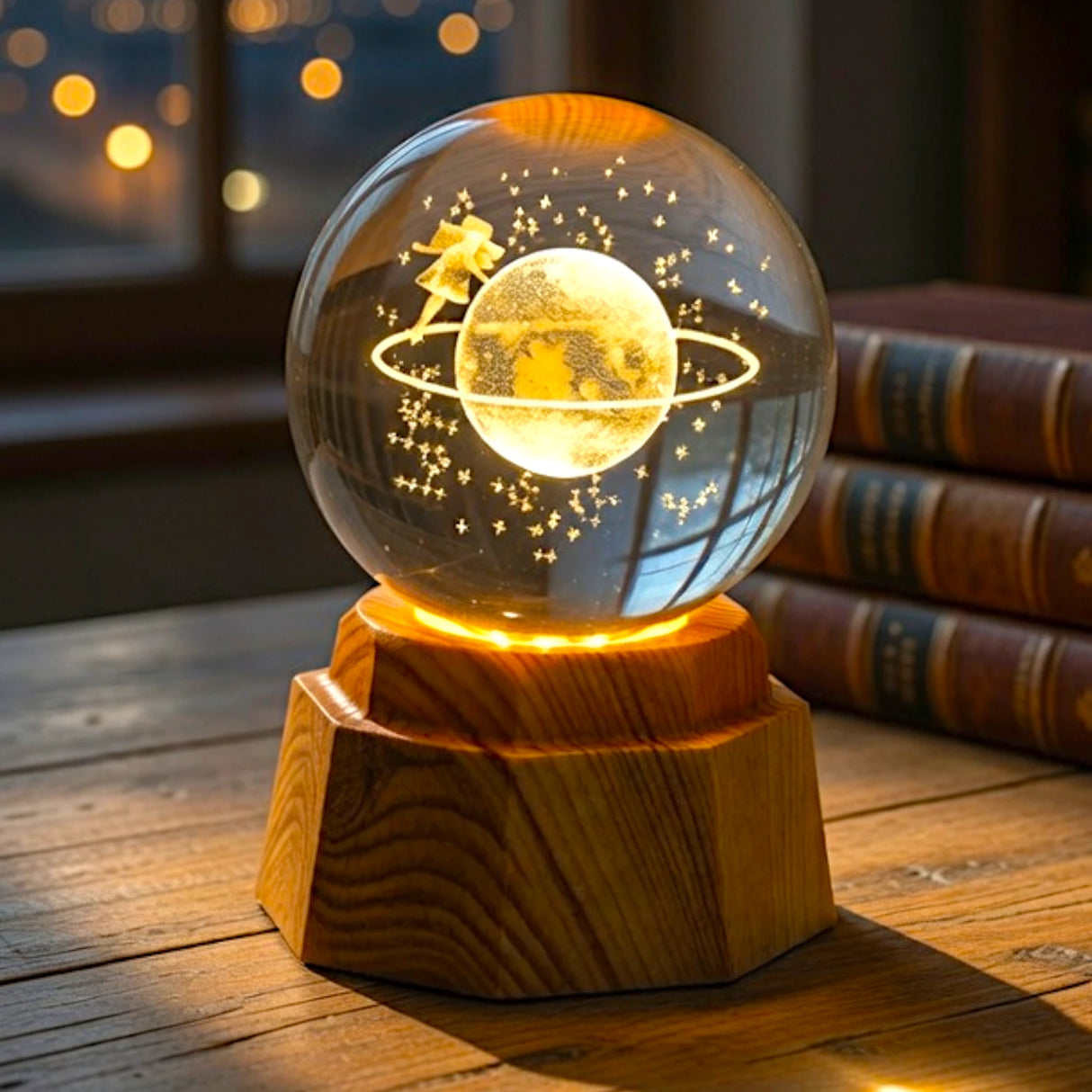 3d crystal moveable globe china