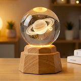 3d crystal moveable globe china