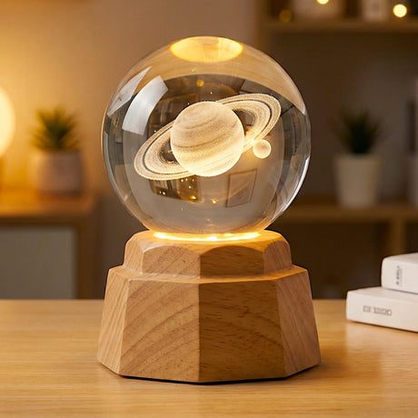 3d crystal moveable globe china