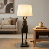 floor lamp resin horse large 45''x16''