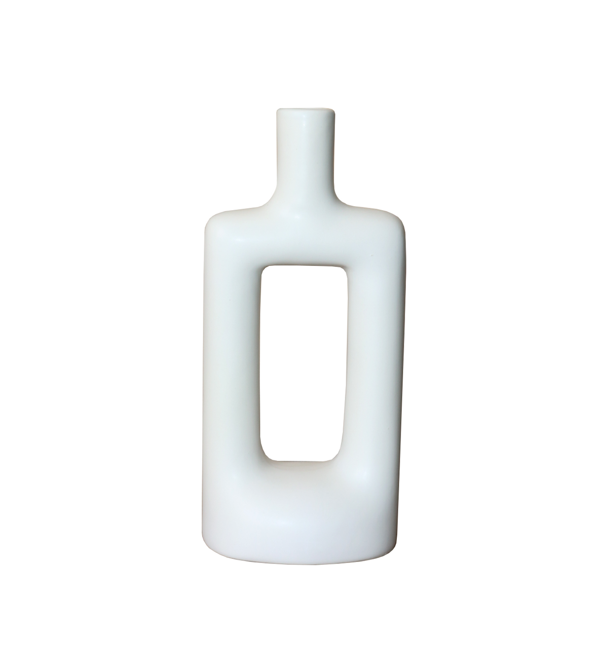 ceramic vase white china 92003