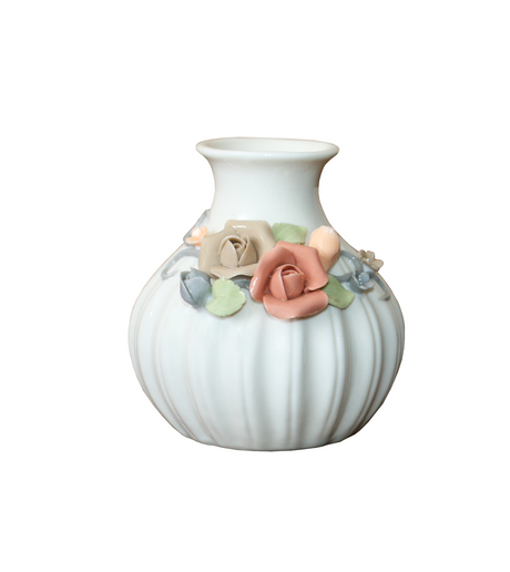 ceramic vase embosed china 72171-1