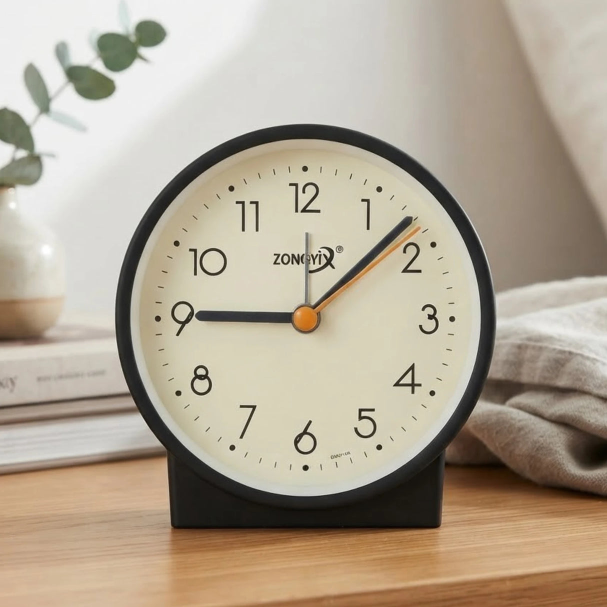 alarm clock black 4''x4'' china