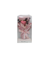 gift box with pink flower bouquet china (9"x5")