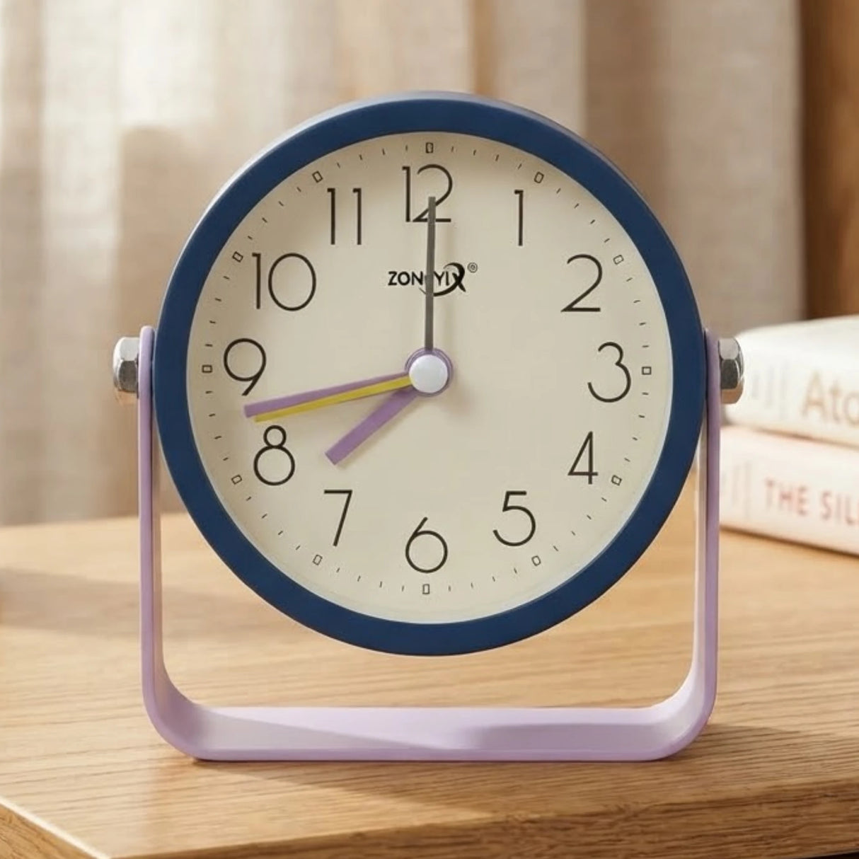 alarm clock blue 4''x4'' china