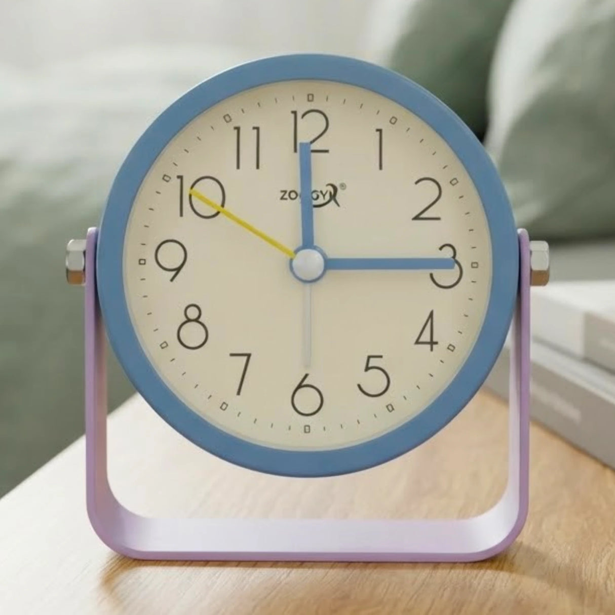 alarm clock sky blue 4''x4'' china