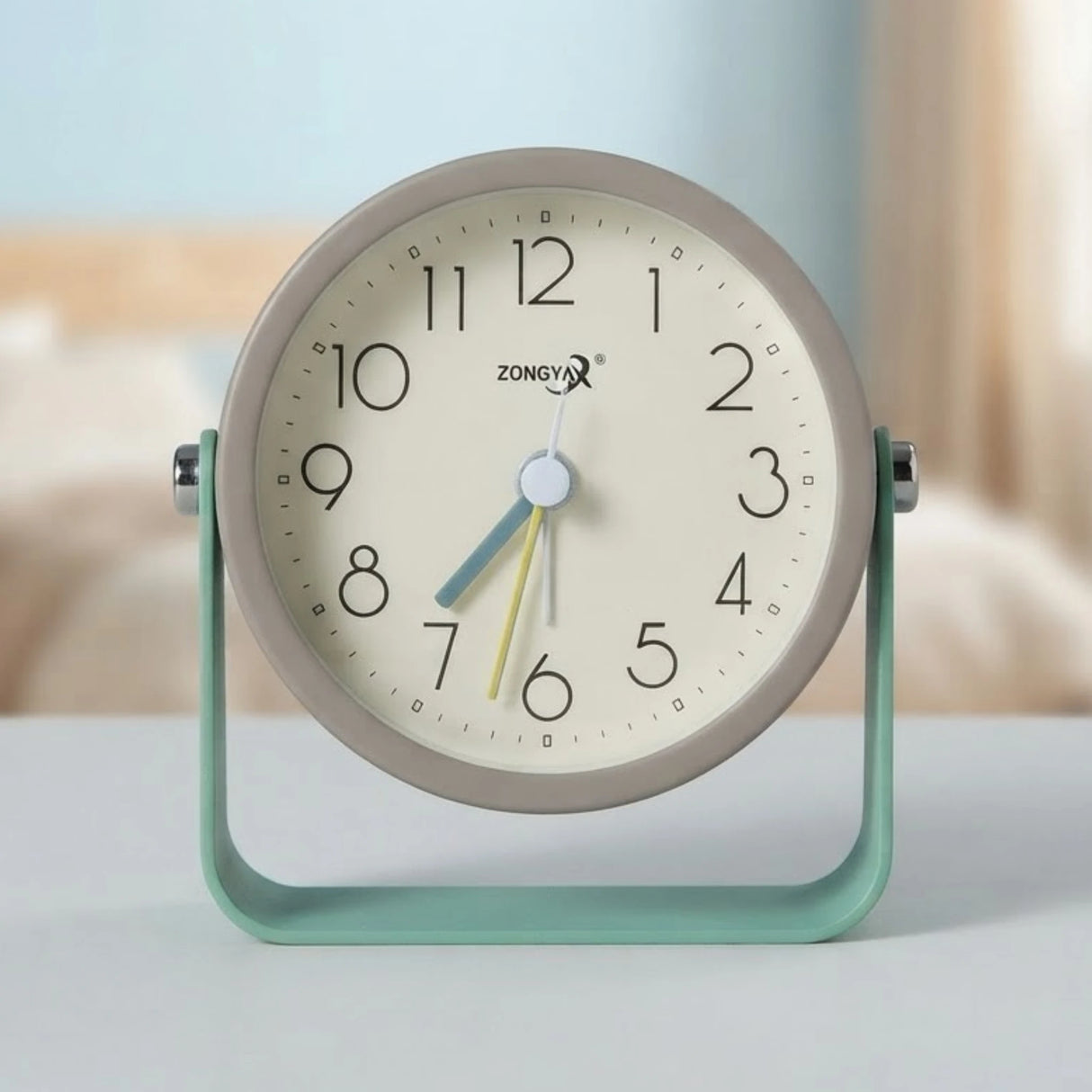 alarm clock gray 4''x4'' china