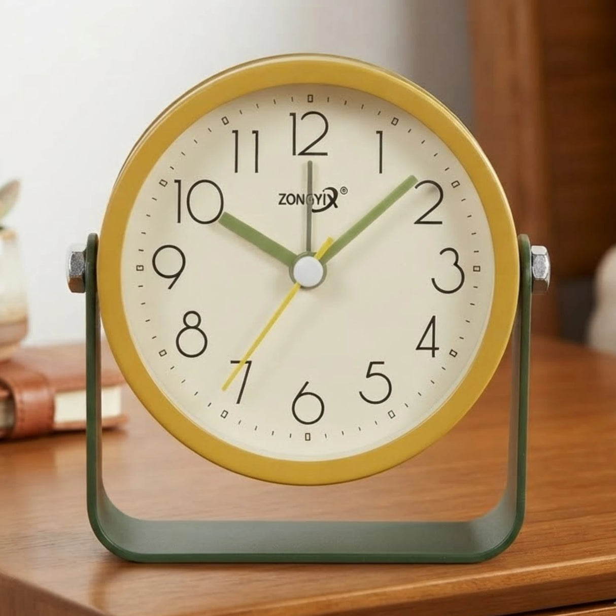 alarm clock yellow 4''x4'' china