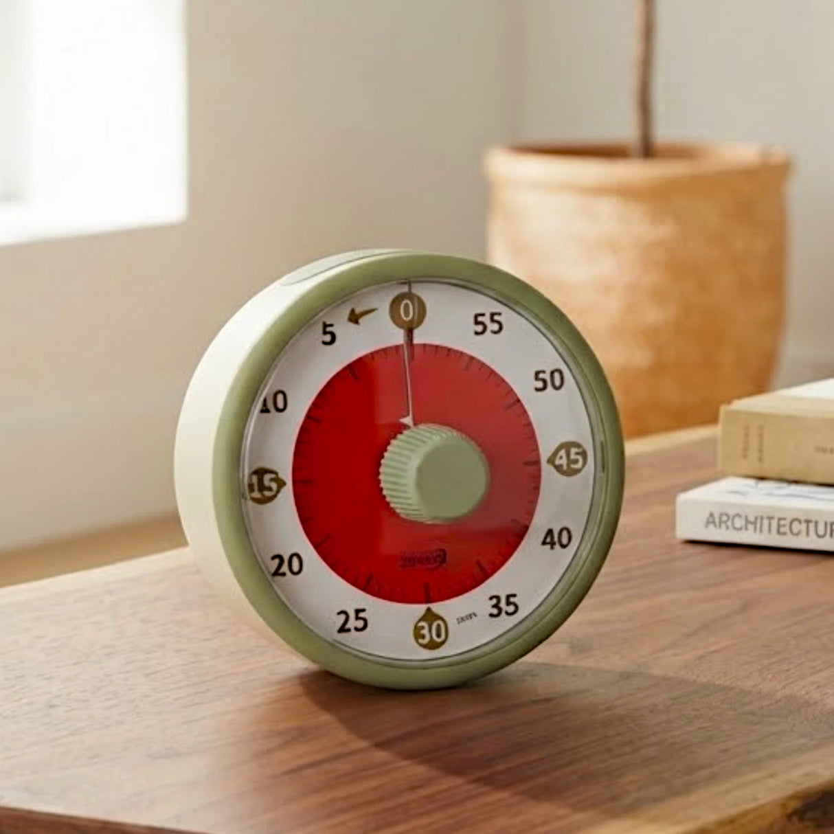 timer reminder round green china