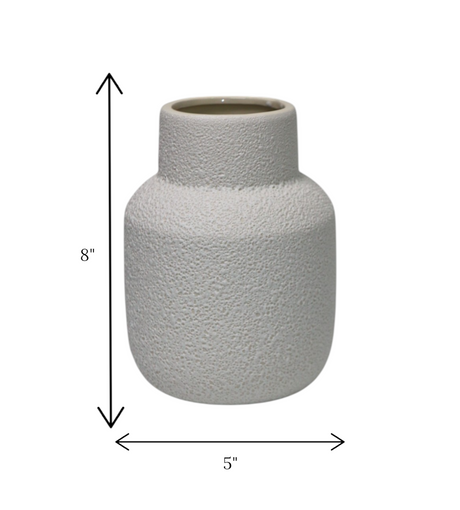 ceramic vase white texture small china