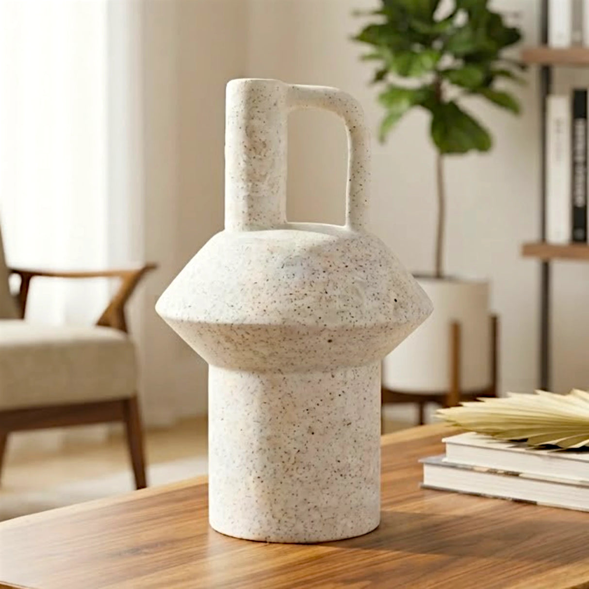ceramic vase black china