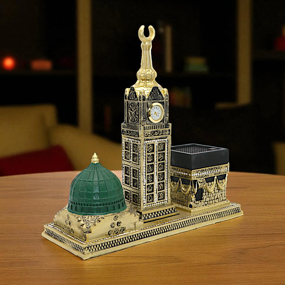 islamic kaba & clock tower resin china 