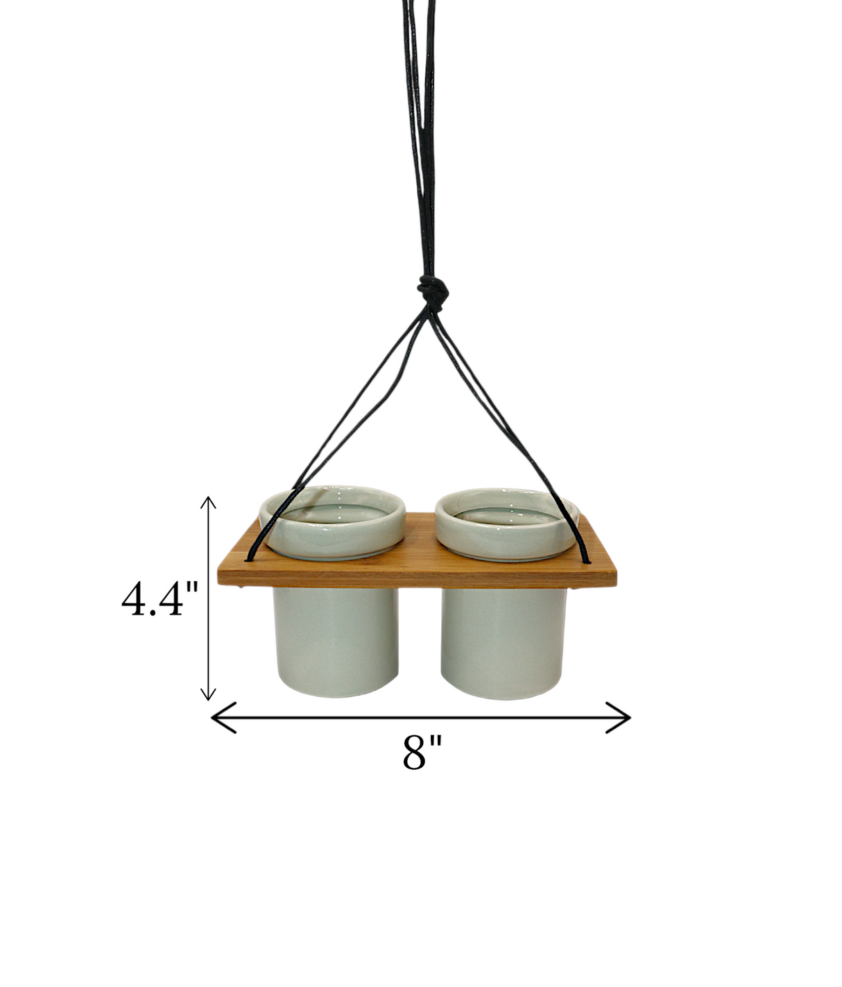 ceramic flower pot hanging 2s china "4.4x8"