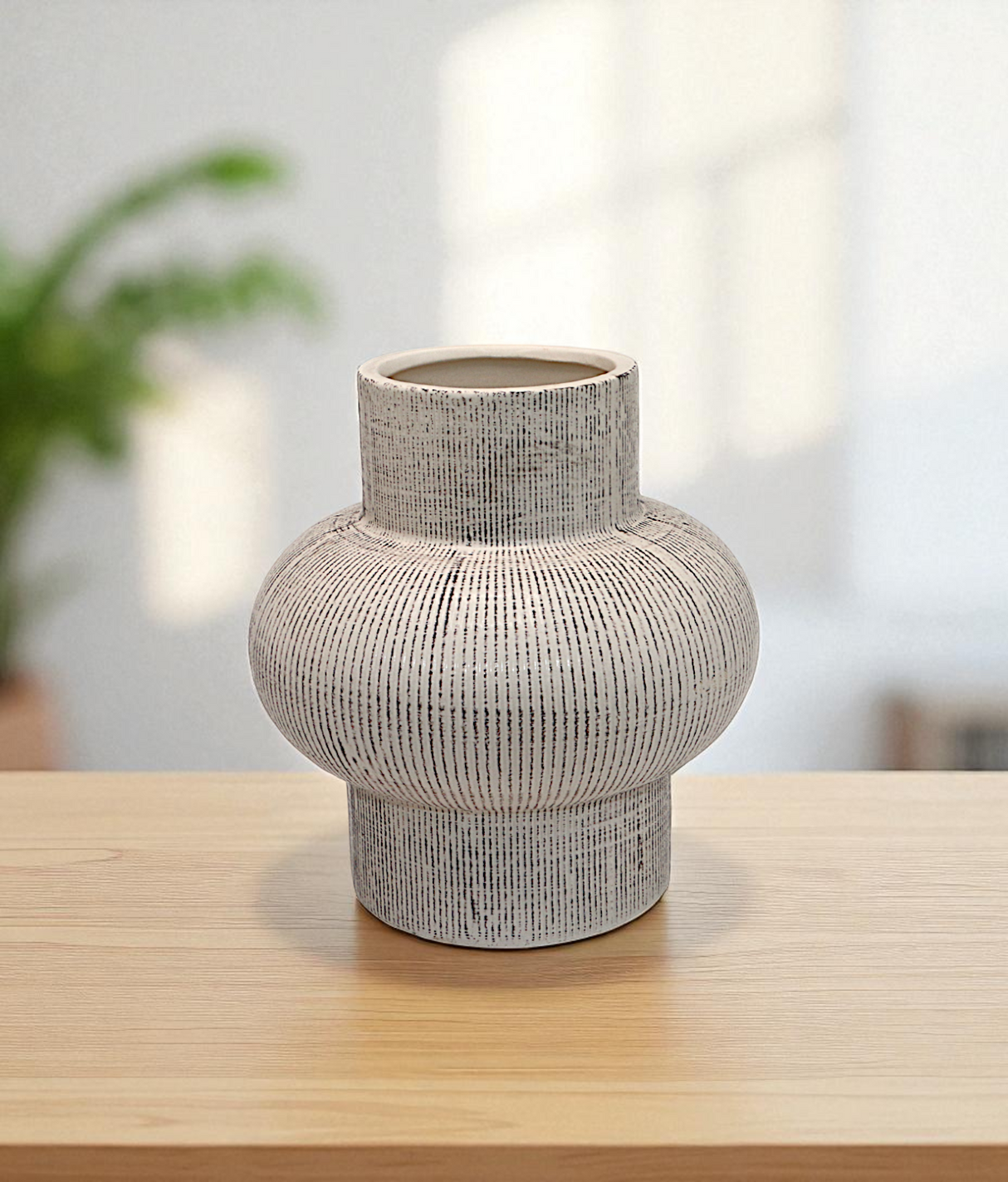 ceramic vase texture white china "7.9x4"