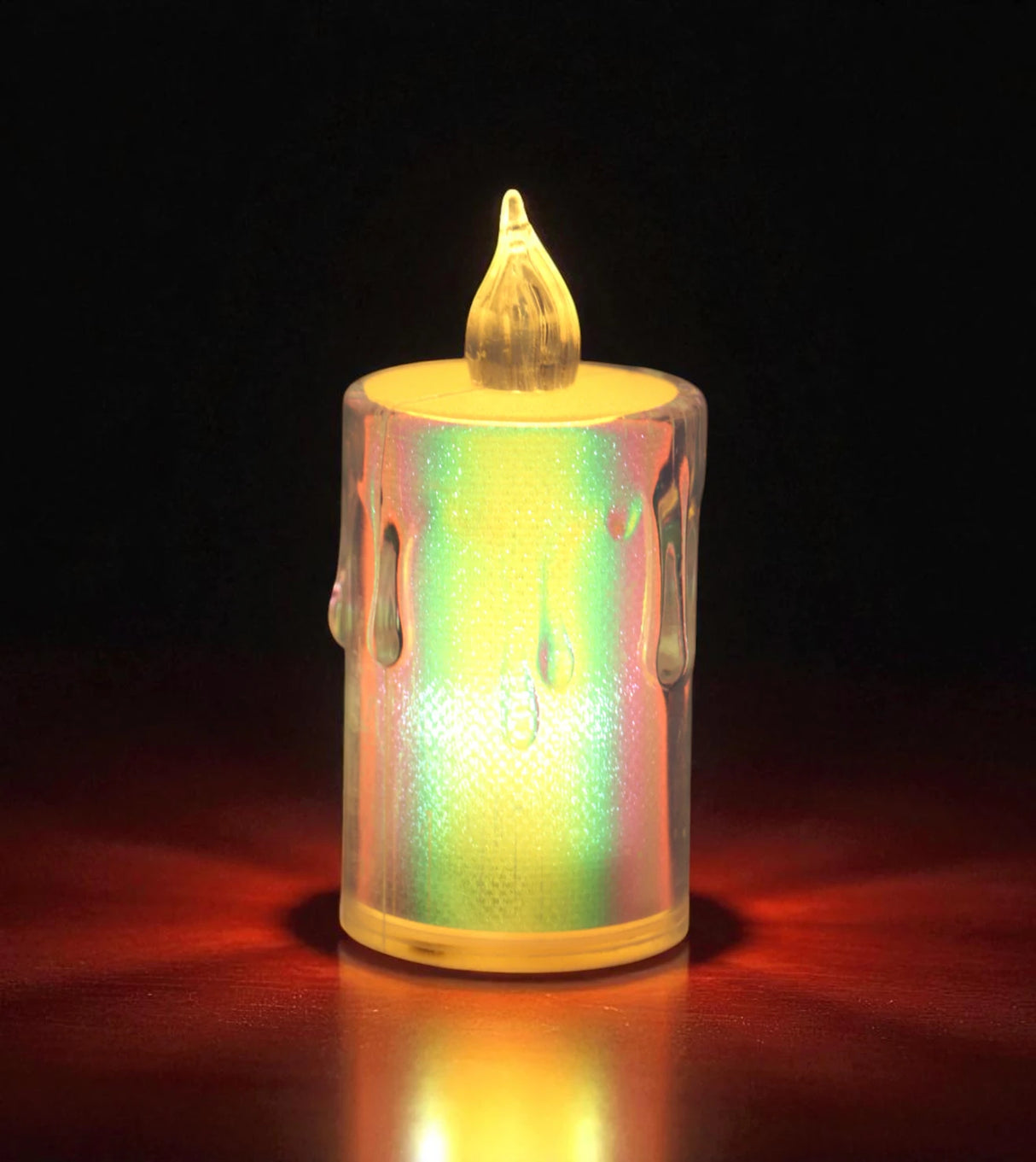 led candle multi shine large china "2.2x1.4"