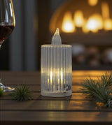 led candle vertical stripe large china "3.2x1.4"