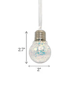 decorative led hanging globe light glitters china "2.7x2"