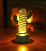 led candle cactus shape golden china "3.4x1.5"