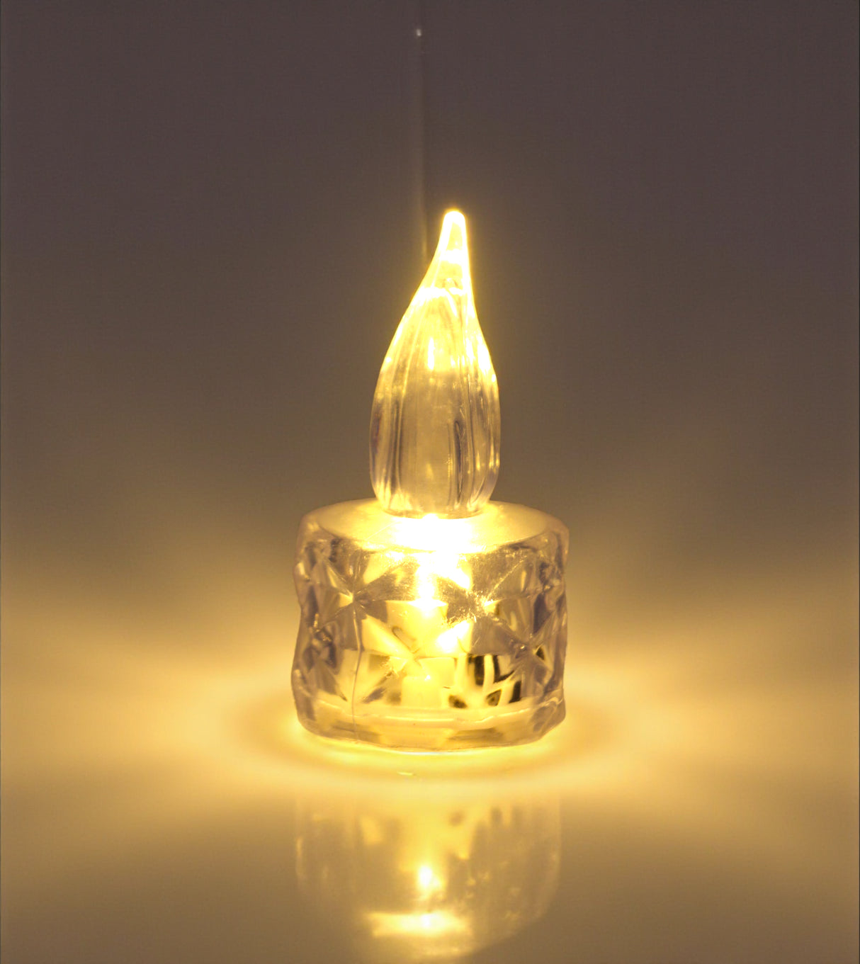 led candle transparent mini blocks china "2.8x1.5"