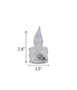 led candle transparent mini blocks china "2.8x1.5"